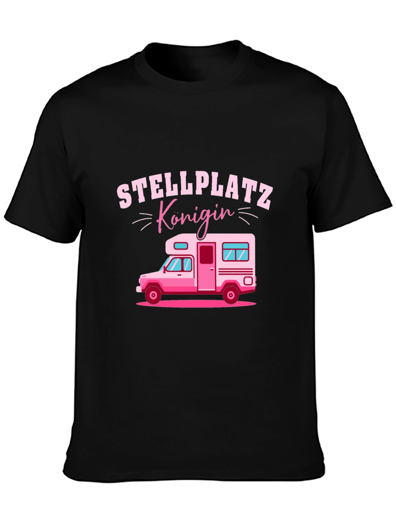 Stellplatz Königin Camping T-Shirt