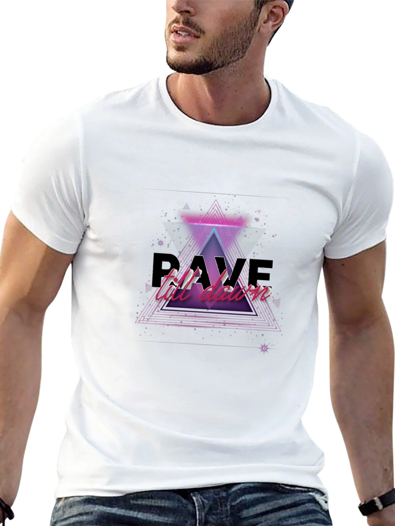 Rave Till Dawn Graphic Tee