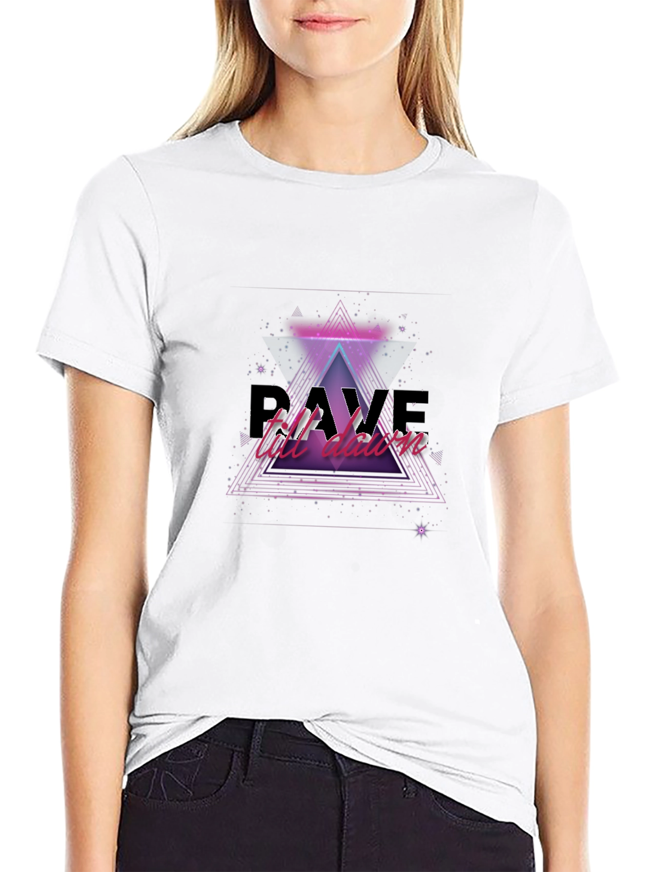 Rave Till Dawn Graphic Tee