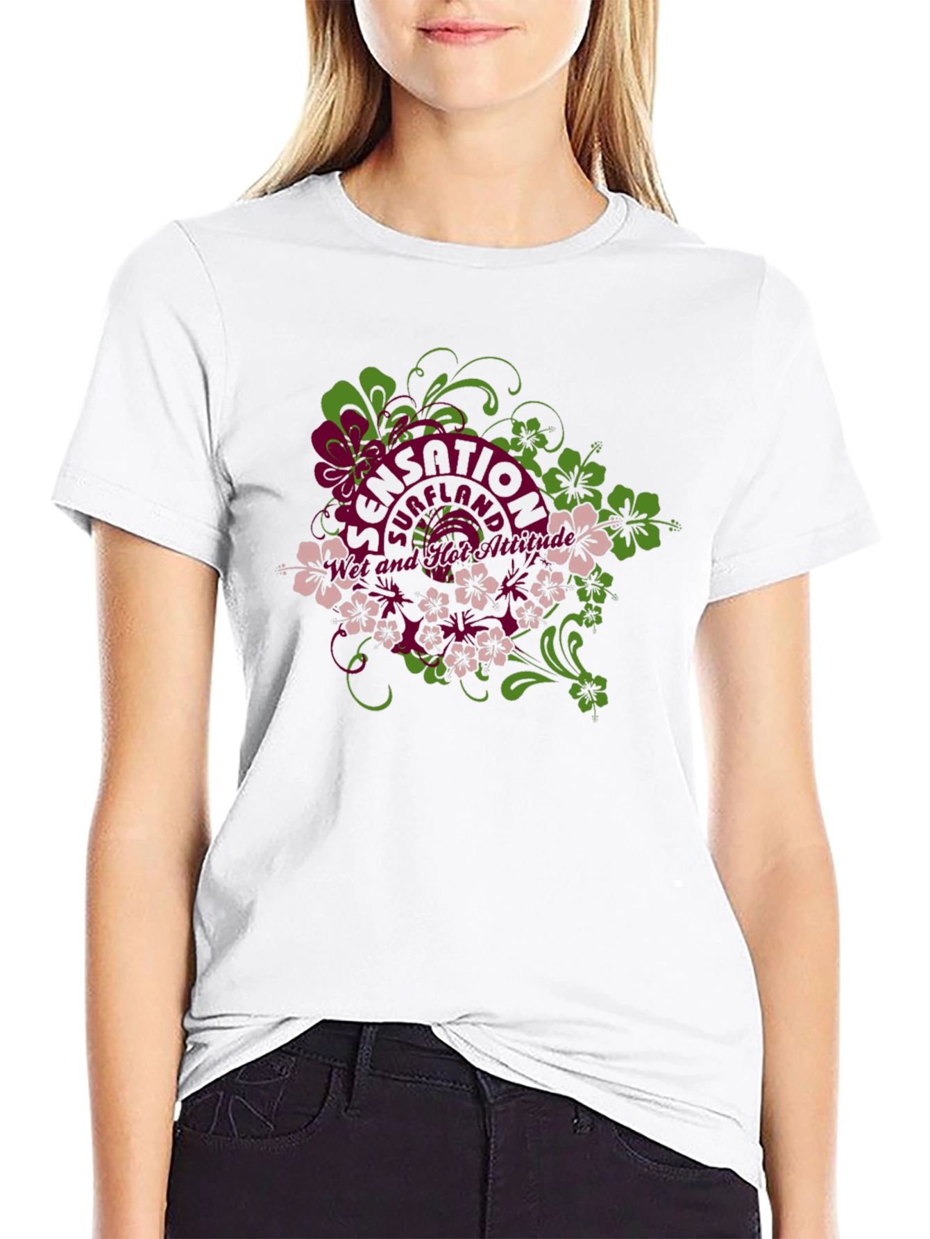 Sensation Surfland Hawaii Graphic Tee