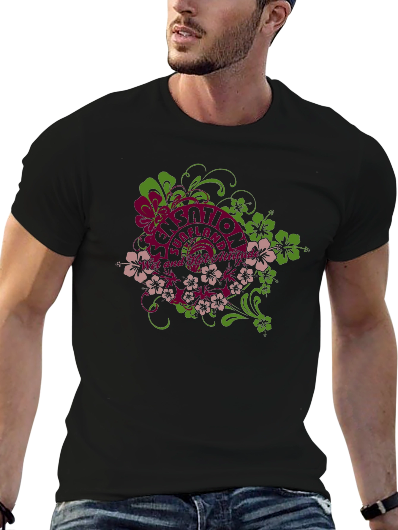Sensation Surfland Hawaii Graphic Tee