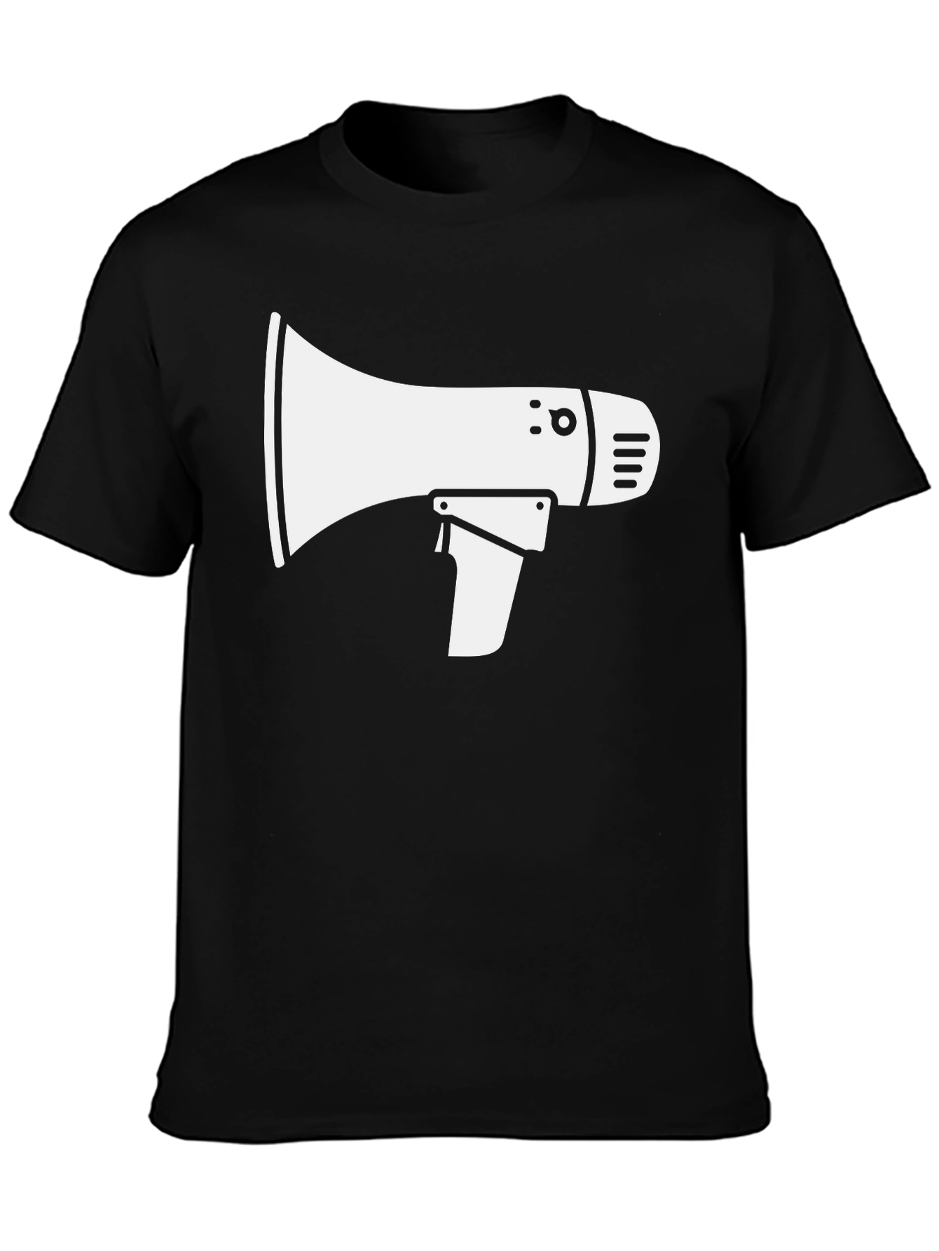 Megaphone Graphic T-Shirt - Bold Statement Tee