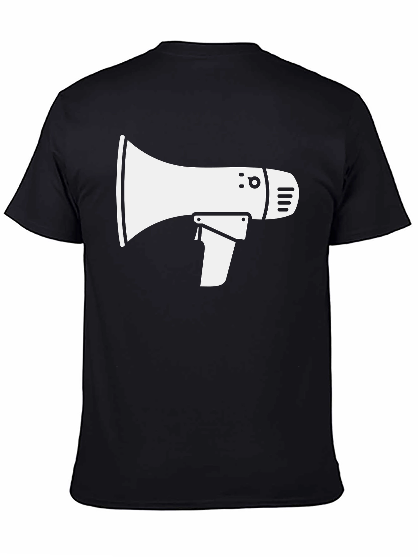 Megaphone Graphic T-Shirt - Bold Statement Tee