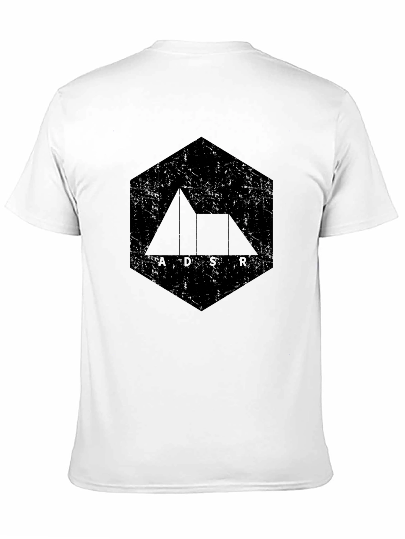ADSR Synth Black Tee - Unique Music Producer Shirt