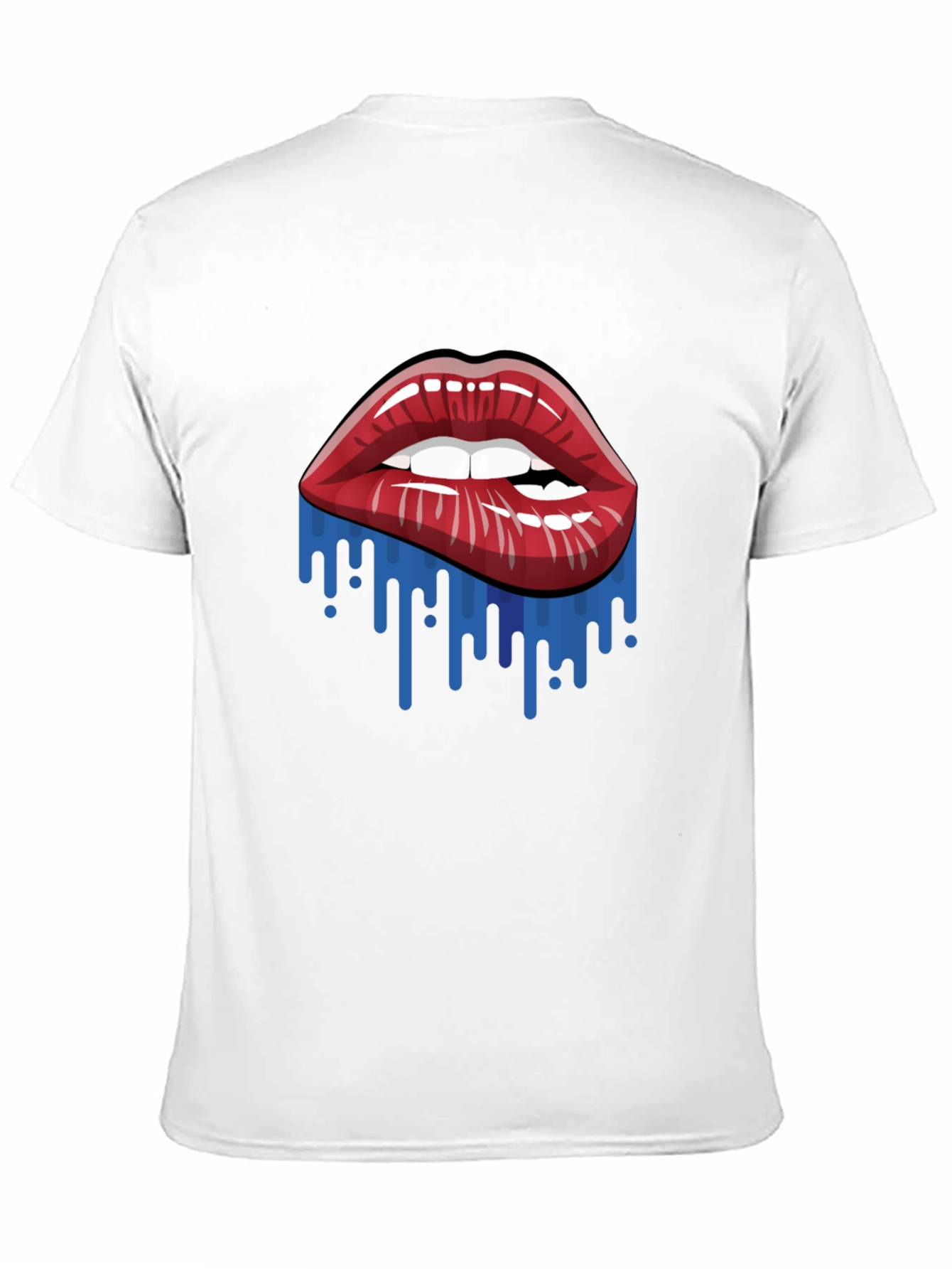 Lip Drip Graphic Tee - Bold Statement T-Shirt