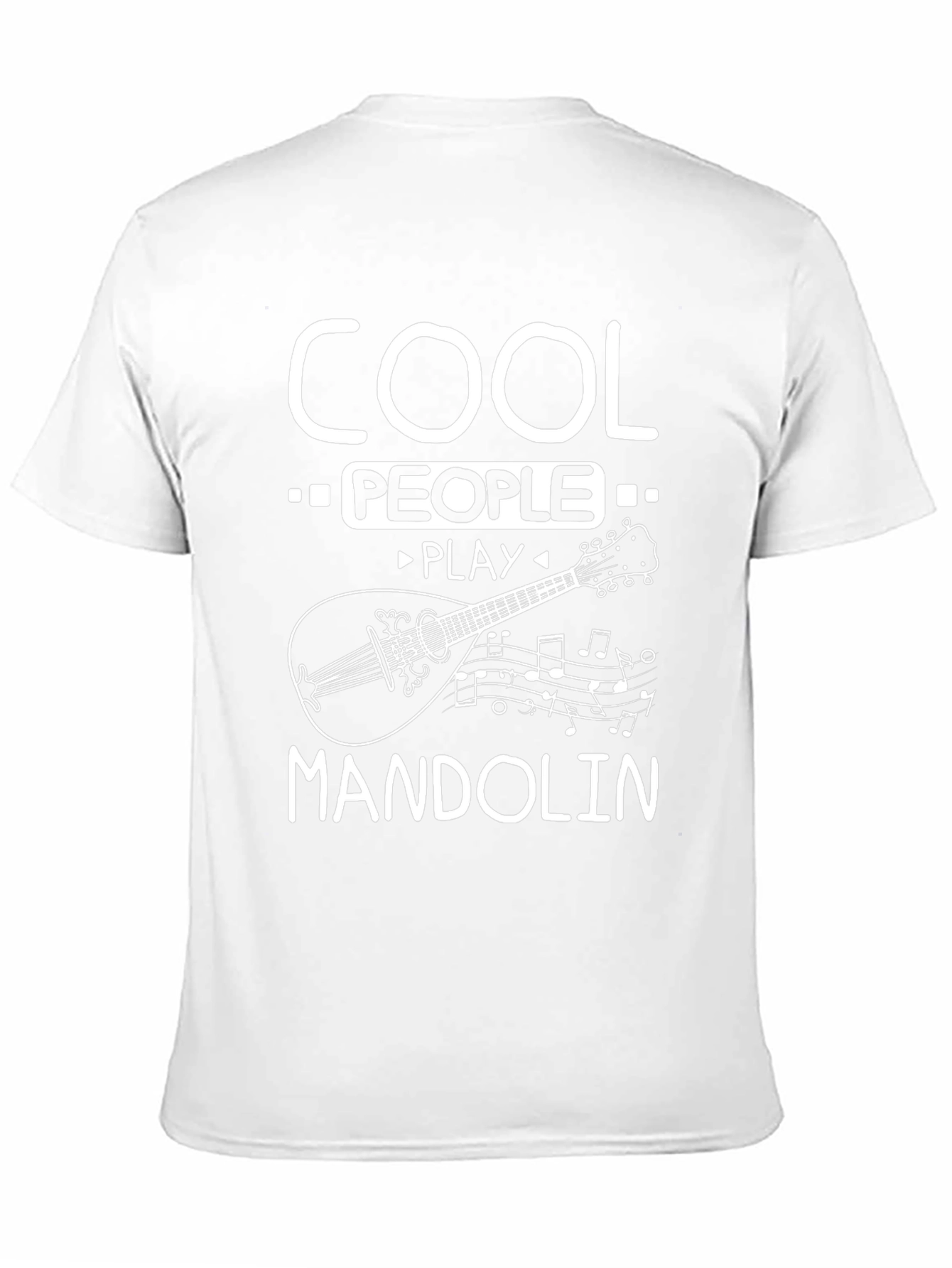 Cool People Play Mandolin Graphic Tee