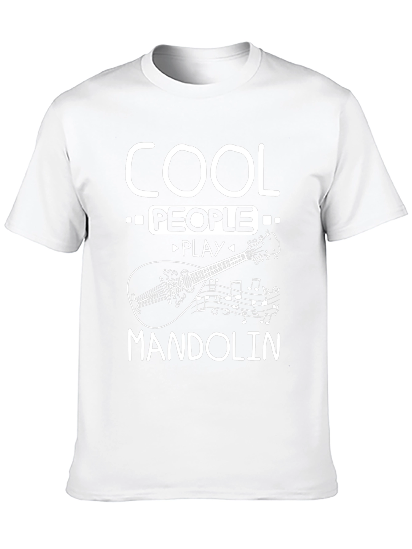 Cool People Play Mandolin Graphic Tee