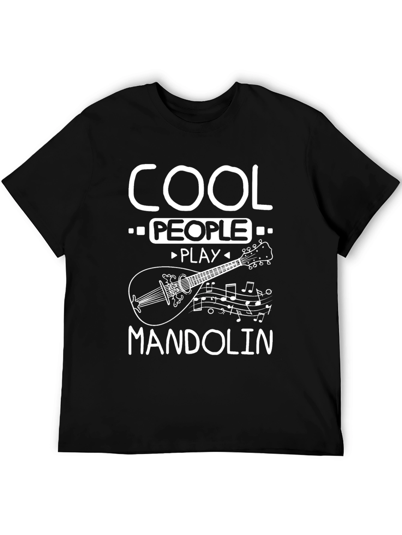 Cool People Play Mandolin Graphic Tee