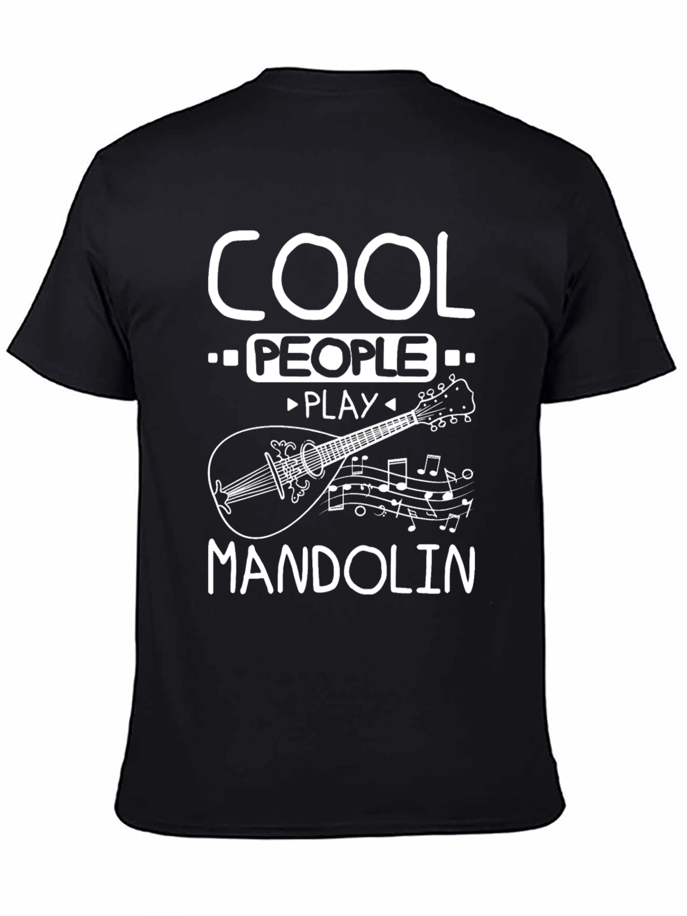 Cool People Play Mandolin Graphic Tee