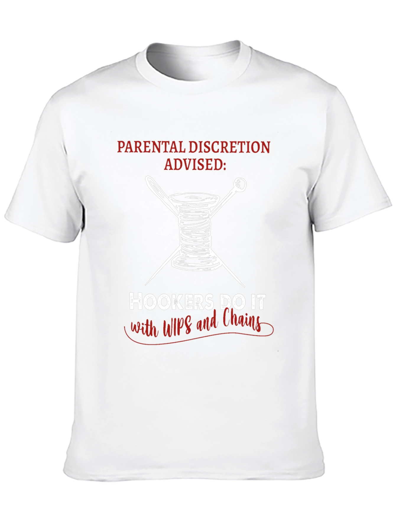 Hookers Do It with WIPs & Chains Graphic T-Shirt