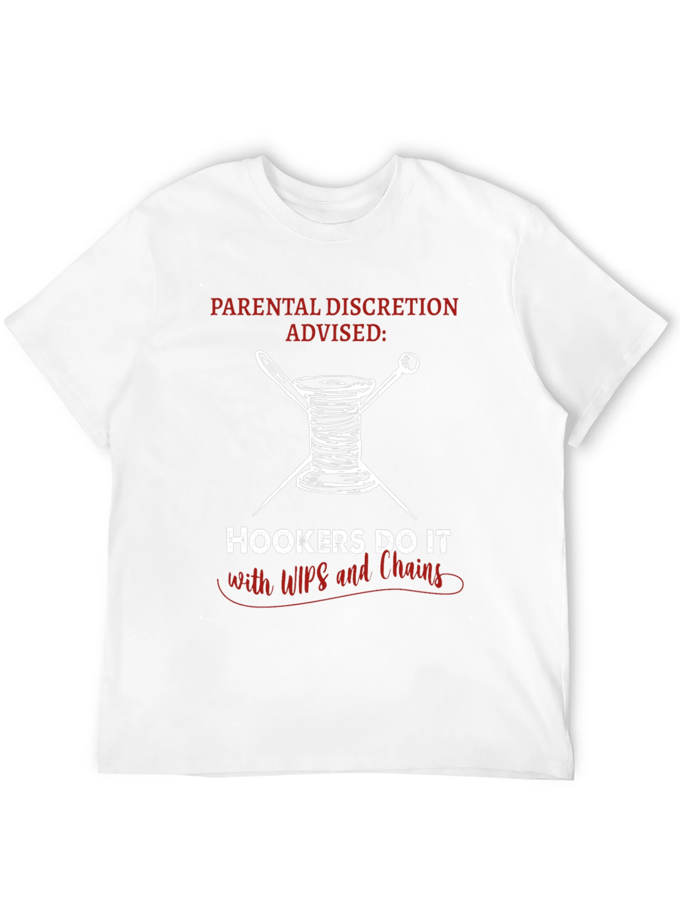 Hookers Do It with WIPs & Chains Graphic T-Shirt