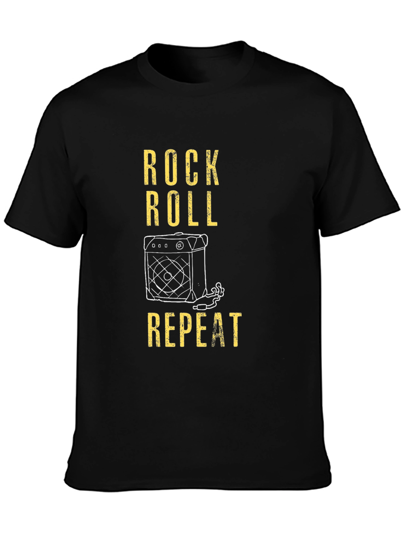 Rock Roll Repeat Graphic Tee