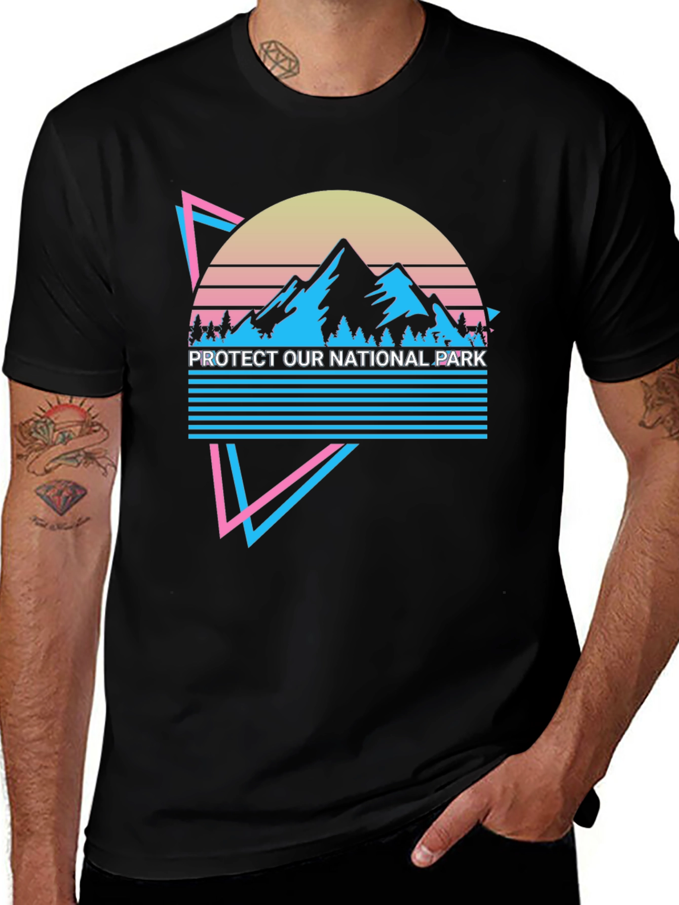 Protect Our National Park Retro T-Shirt