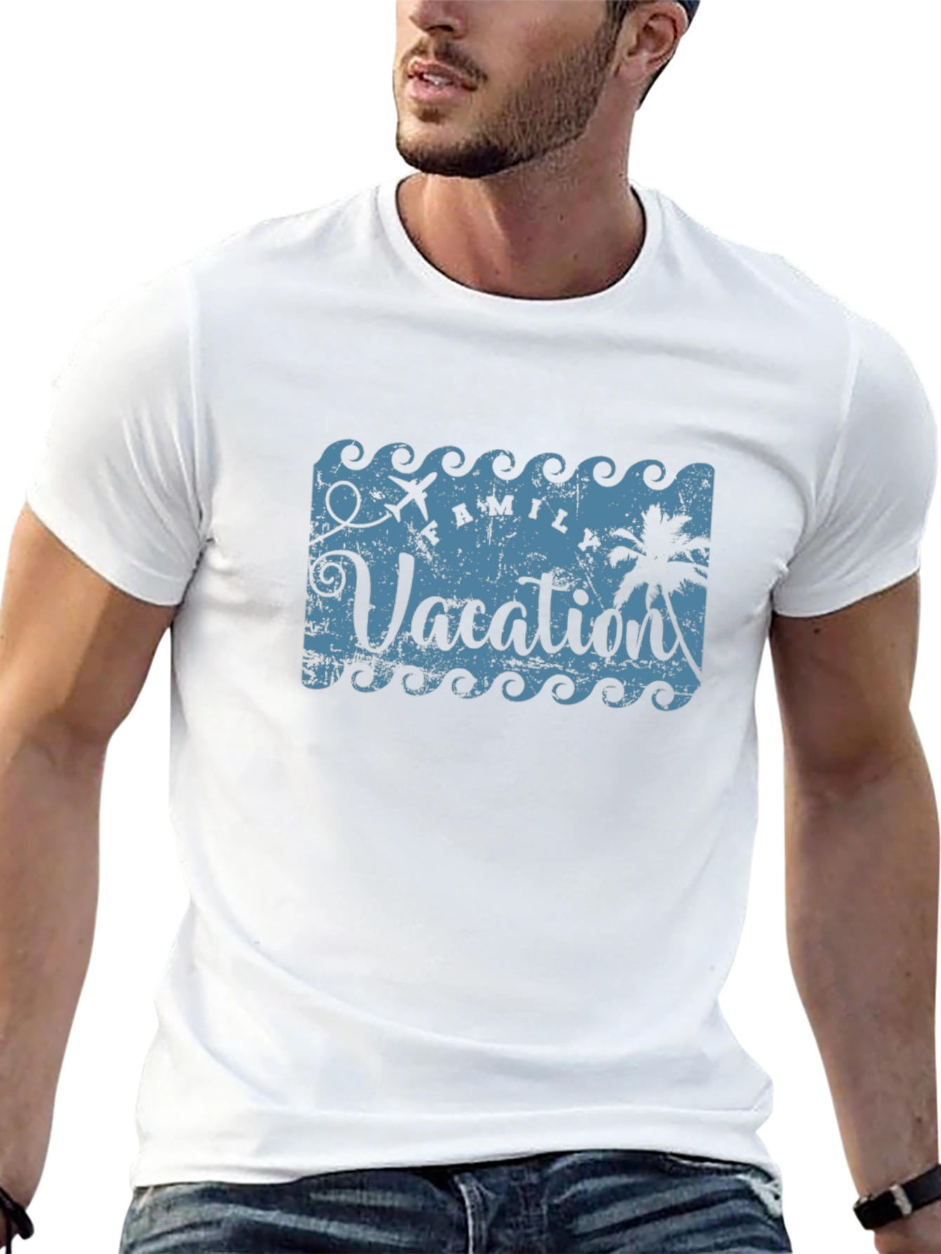 Family Vacation Black T-Shirt