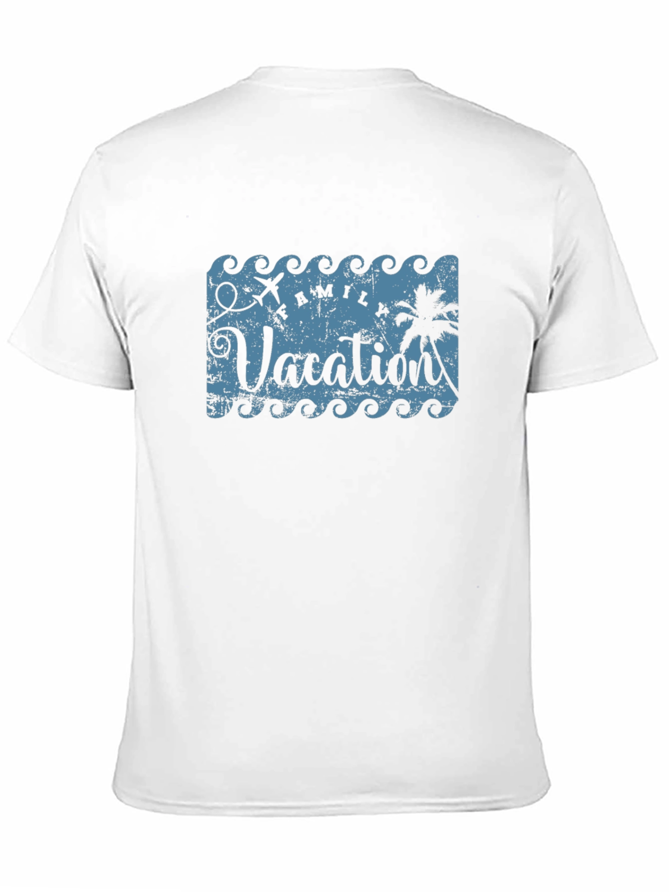 Family Vacation Black T-Shirt