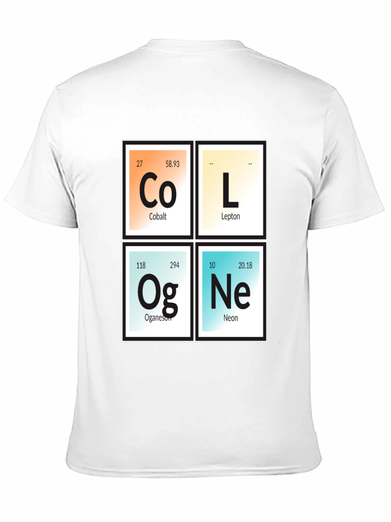 Cool Periodic Table Elements T-Shirt - Science Tee