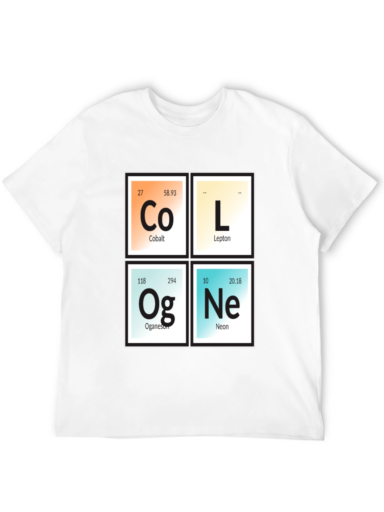 Cool Periodic Table Elements T-Shirt - Science Tee