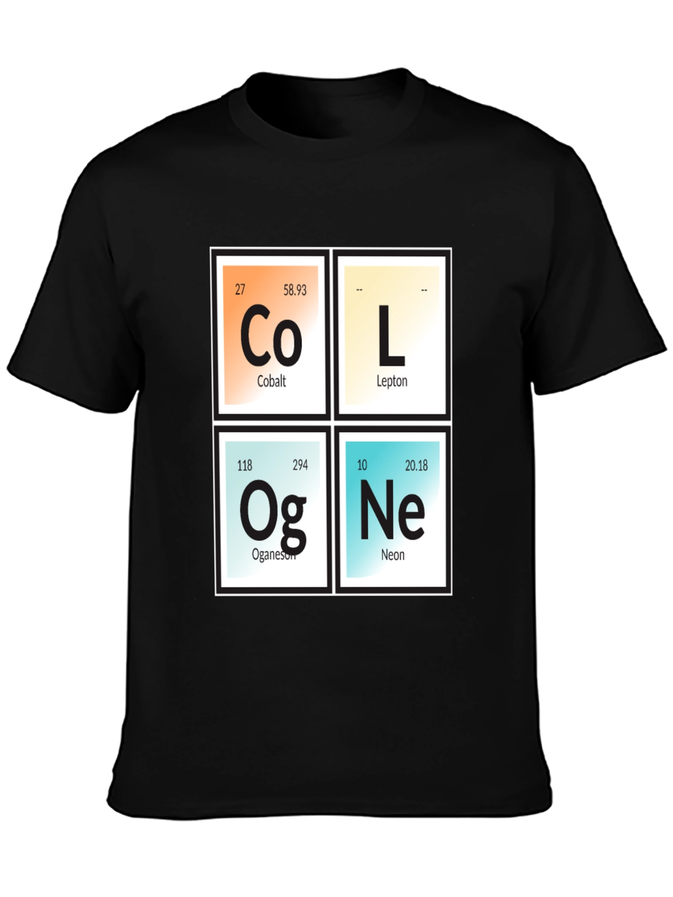 Cool Periodic Table Elements T-Shirt - Science Tee