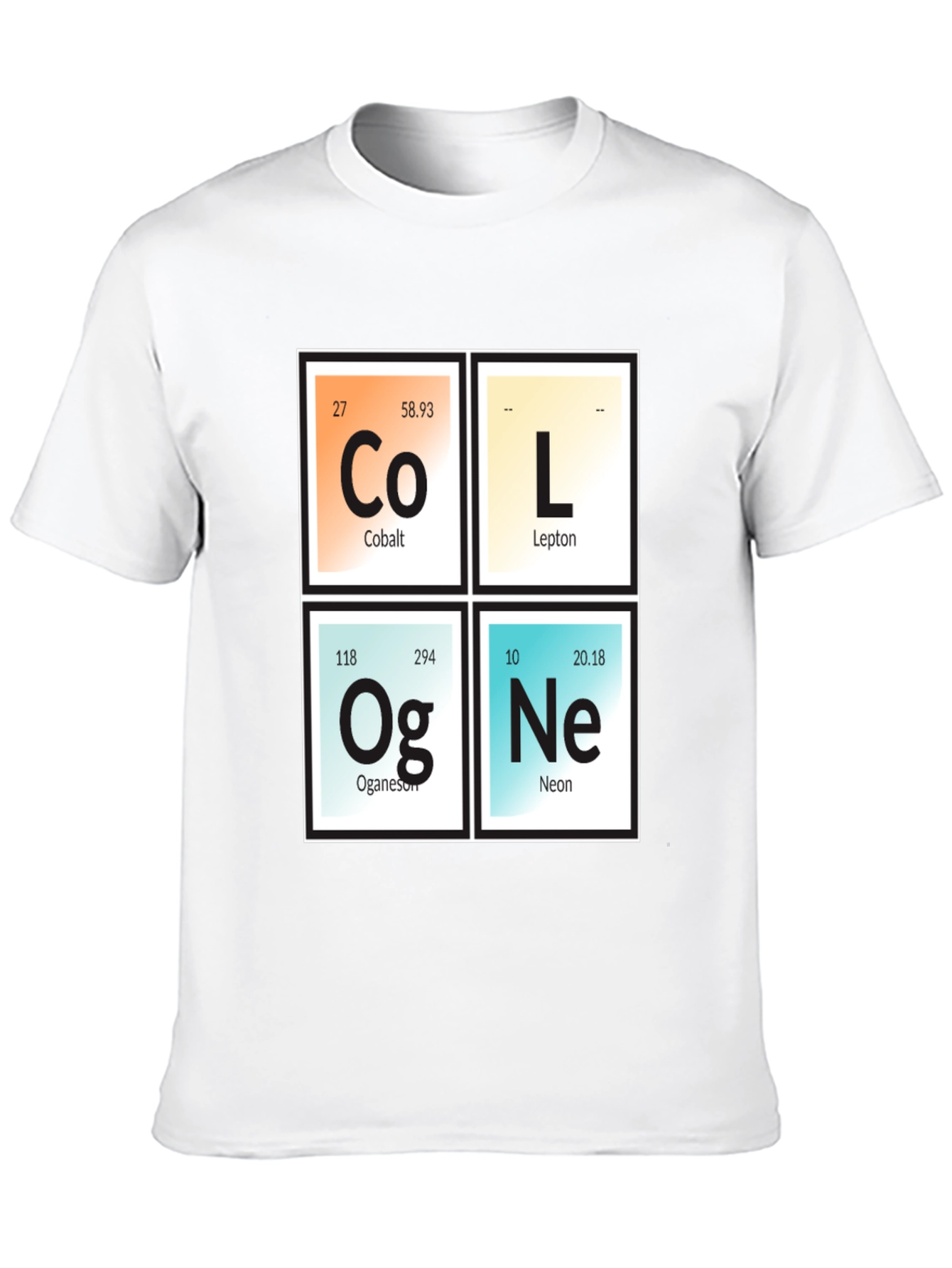 Cool Periodic Table Elements T-Shirt - Science Tee