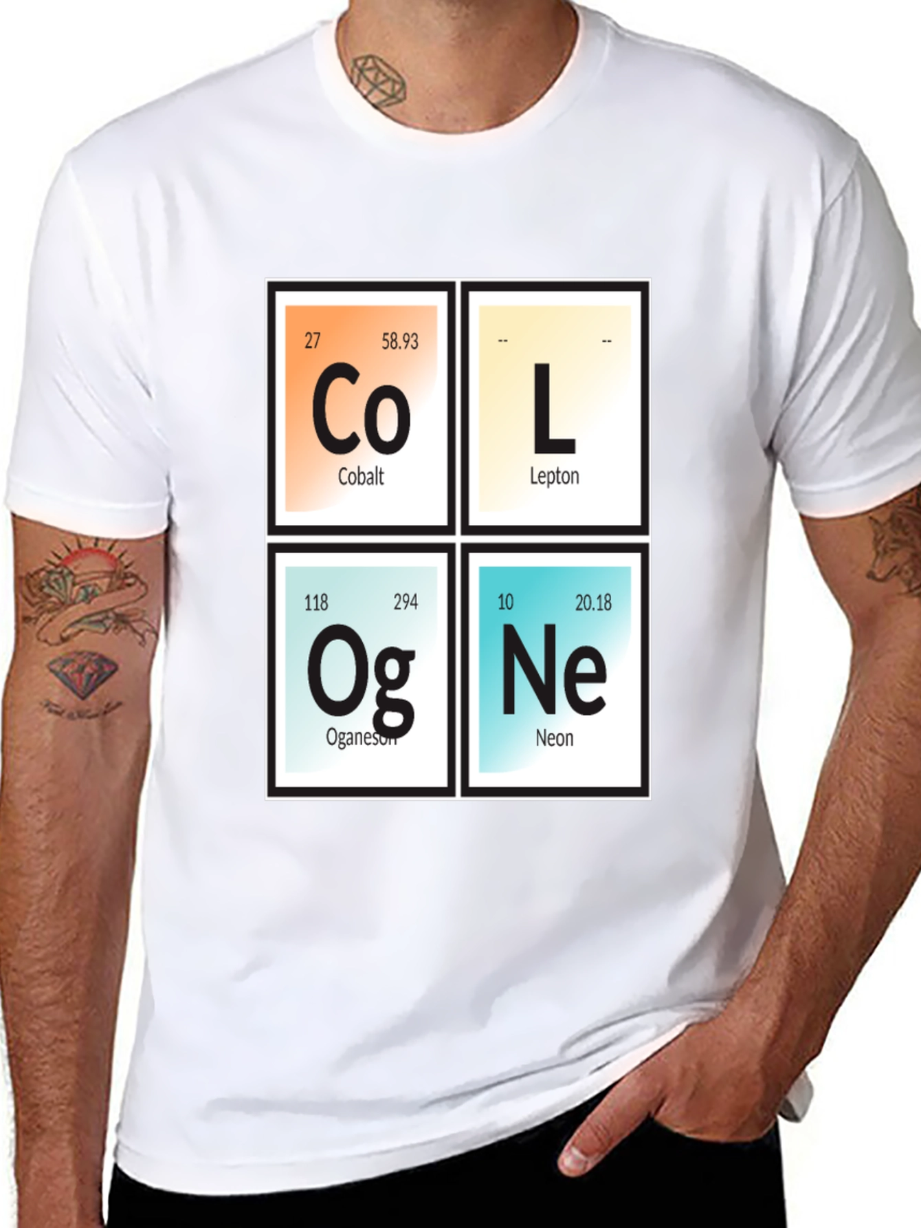 Cool Periodic Table Elements T-Shirt - Science Tee