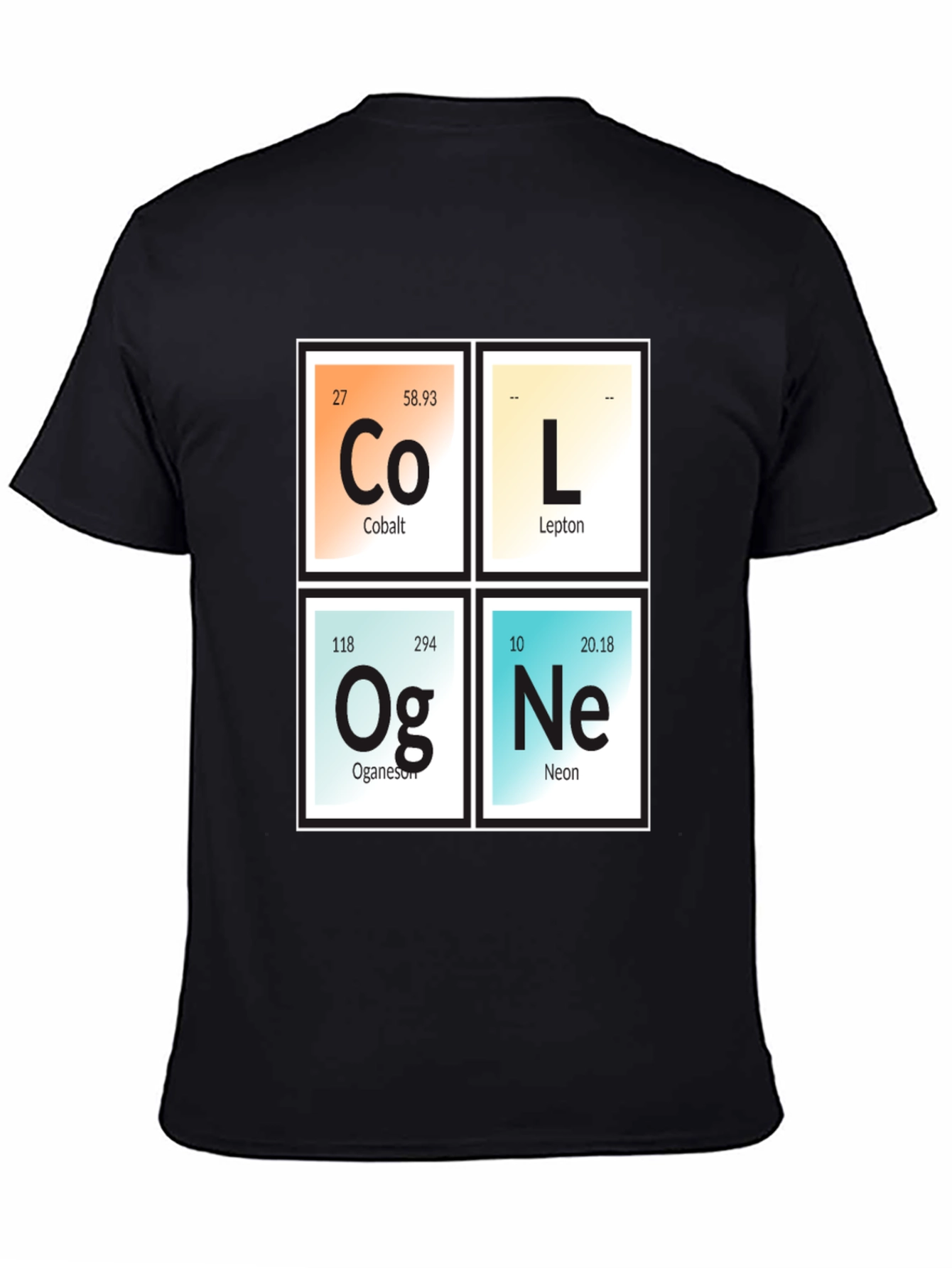 Cool Periodic Table Elements T-Shirt - Science Tee