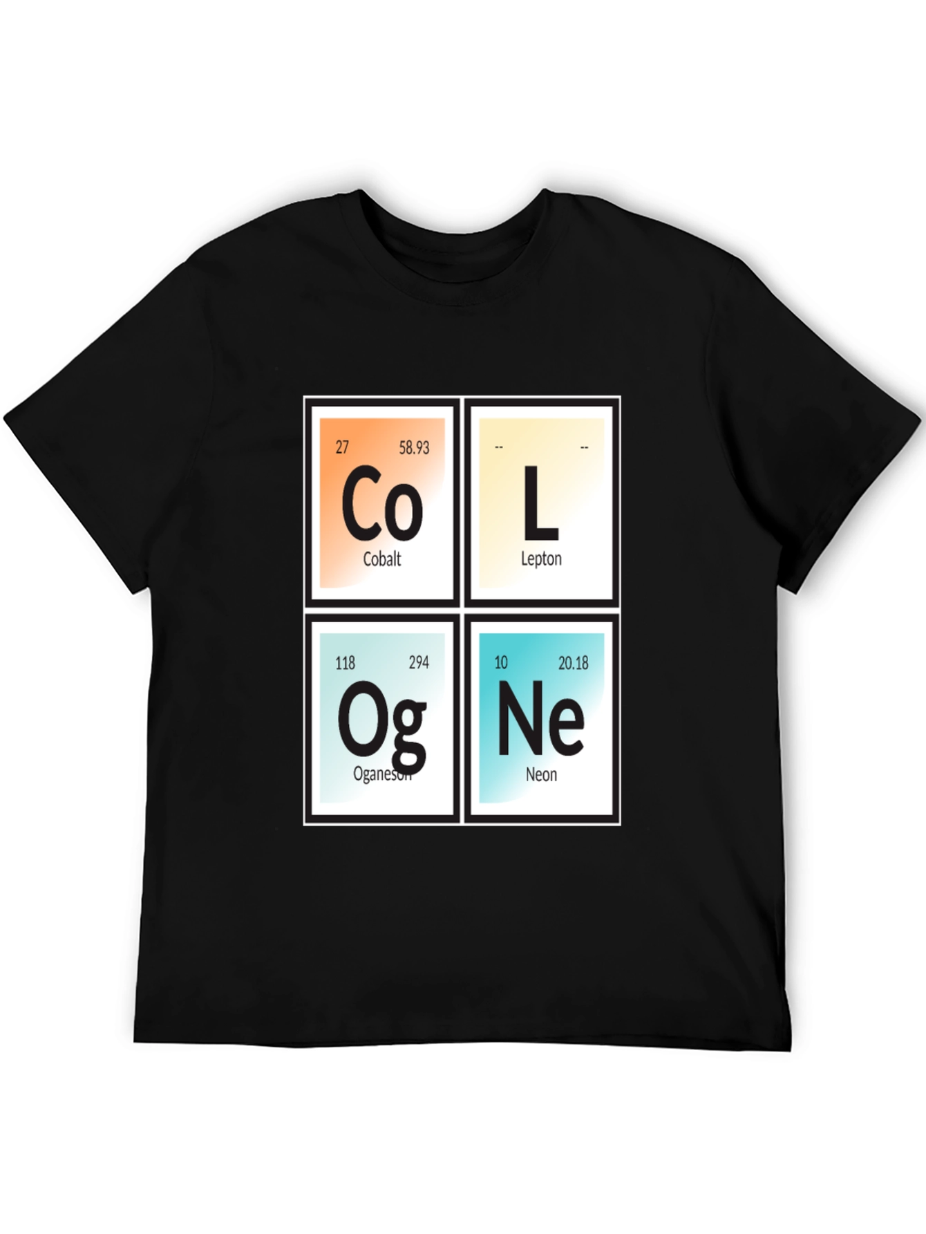 Cool Periodic Table Elements T-Shirt - Science Tee