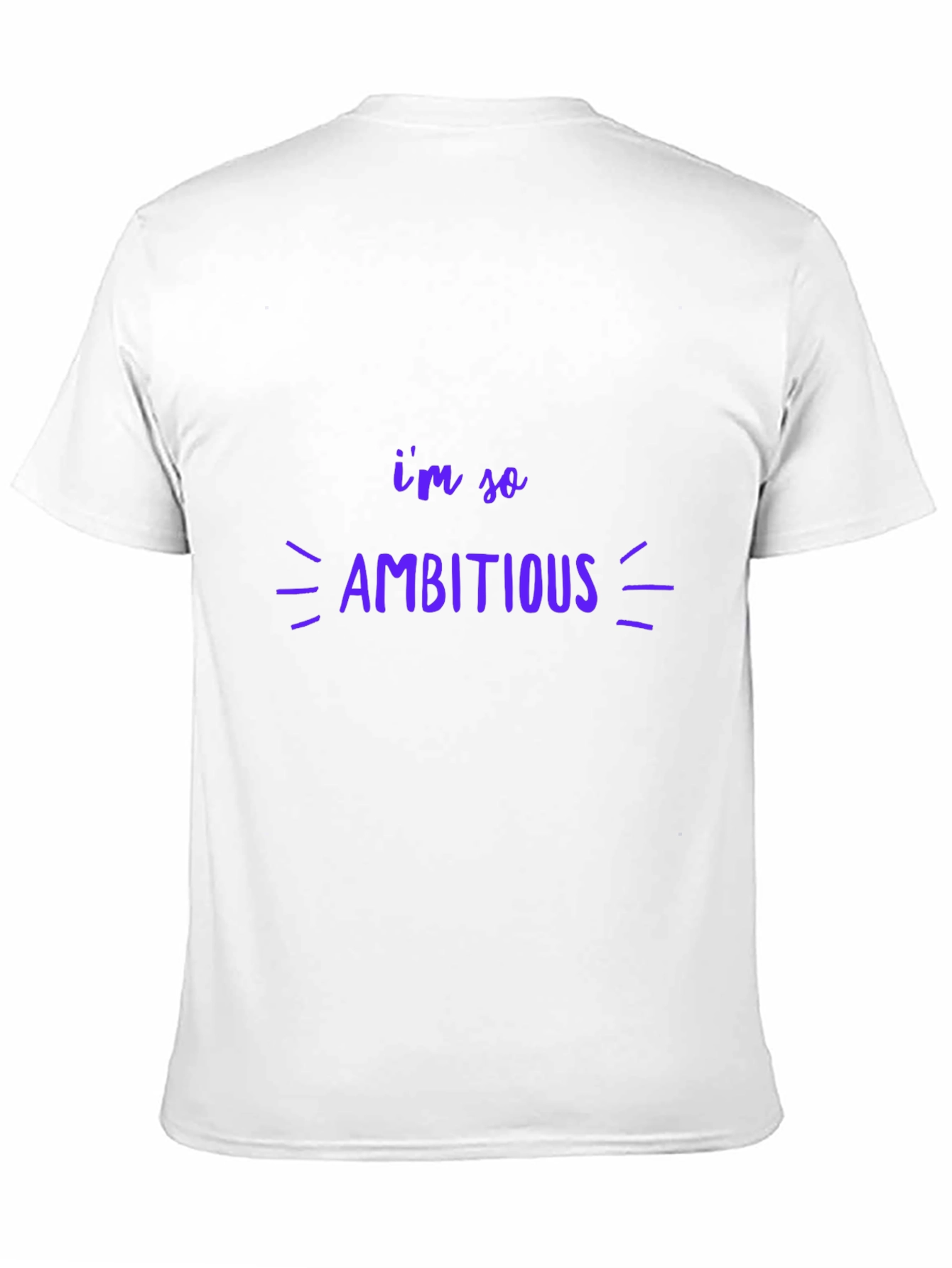 Ambitious Graphic Tee - Black Unisex T-Shirt
