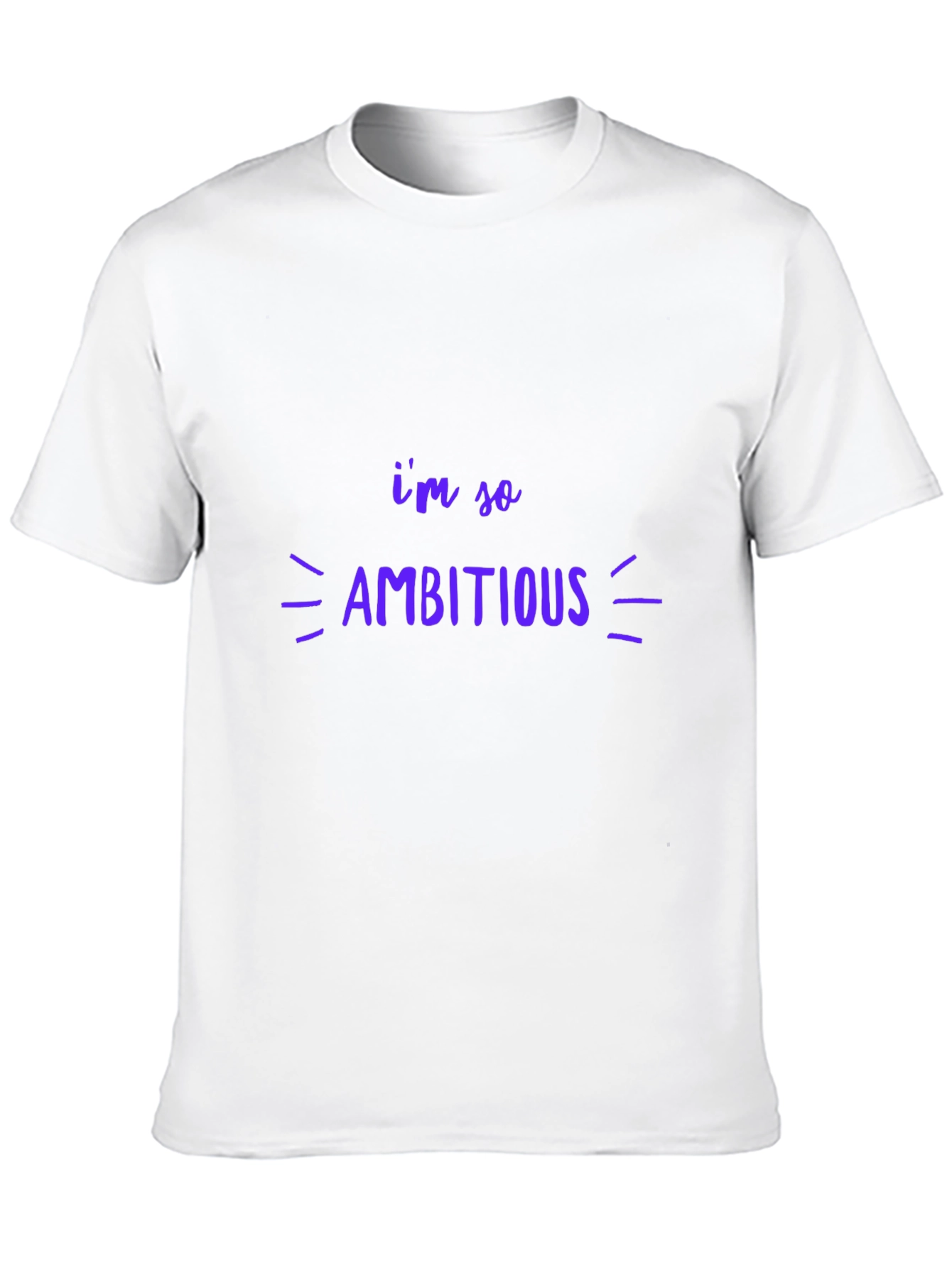 Ambitious Graphic Tee - Black Unisex T-Shirt