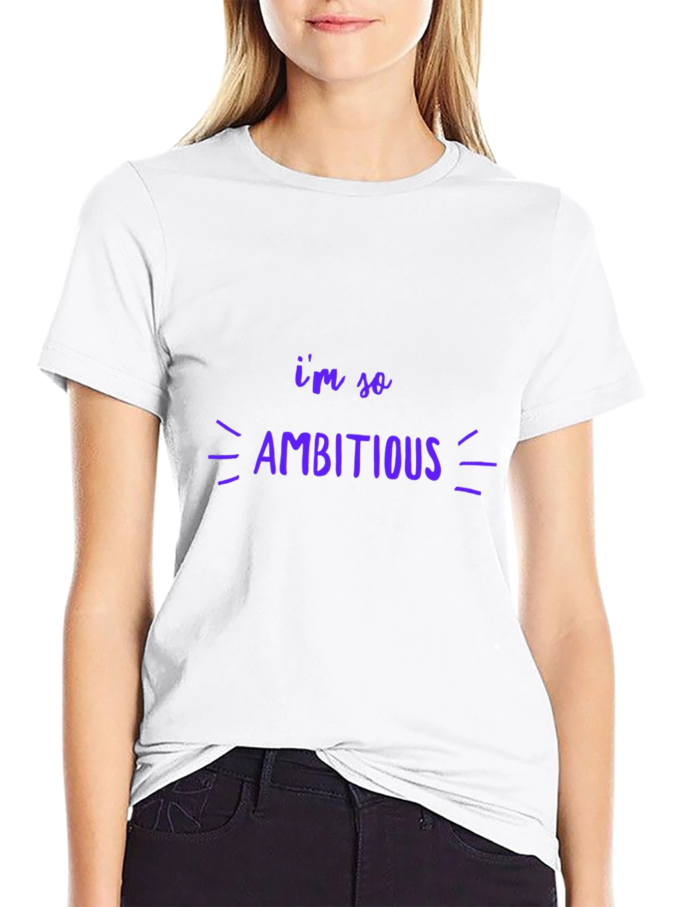 Ambitious Graphic Tee - Black Unisex T-Shirt