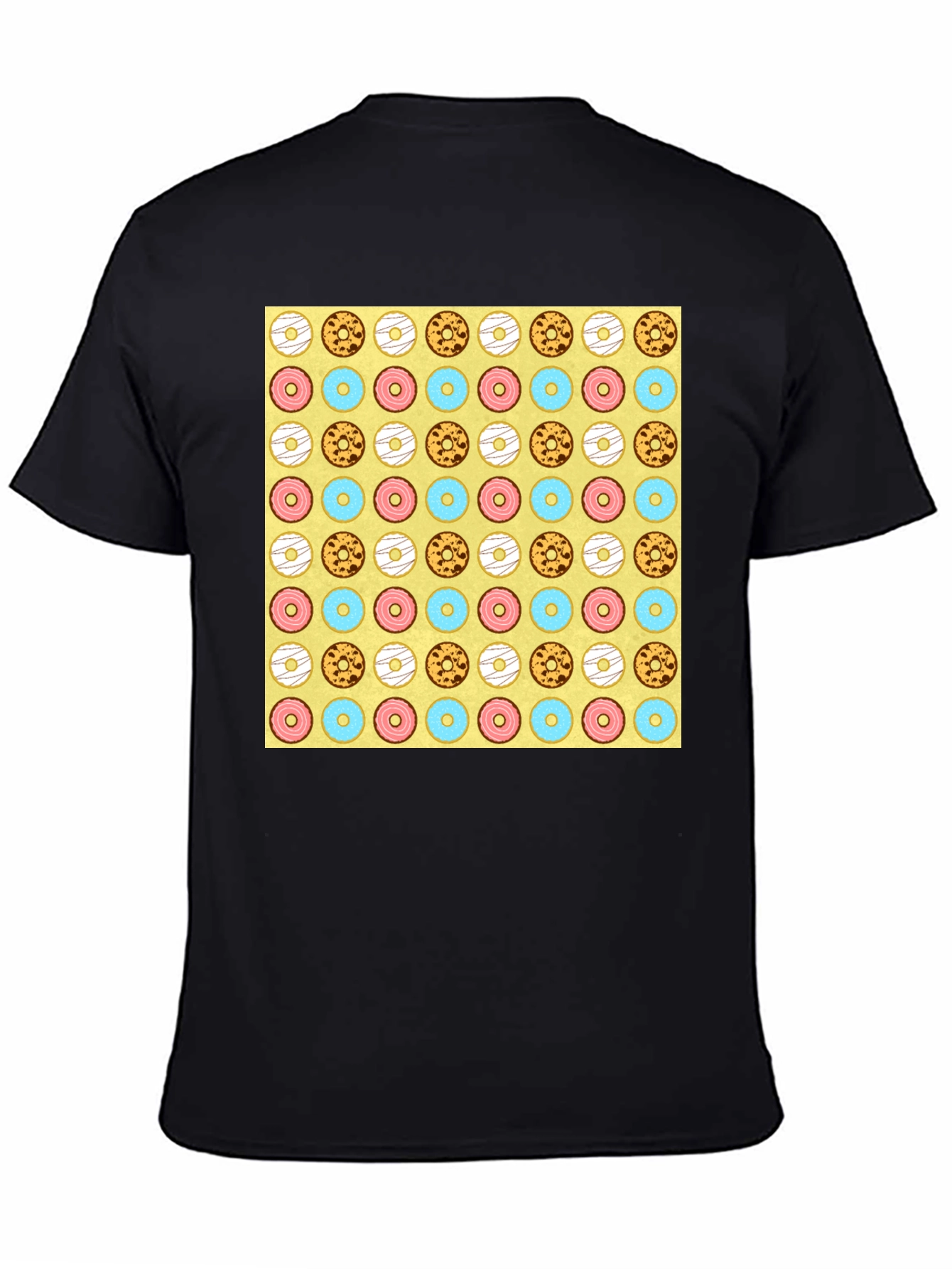 Donut Pattern T-Shirt - Fun & Unique Design