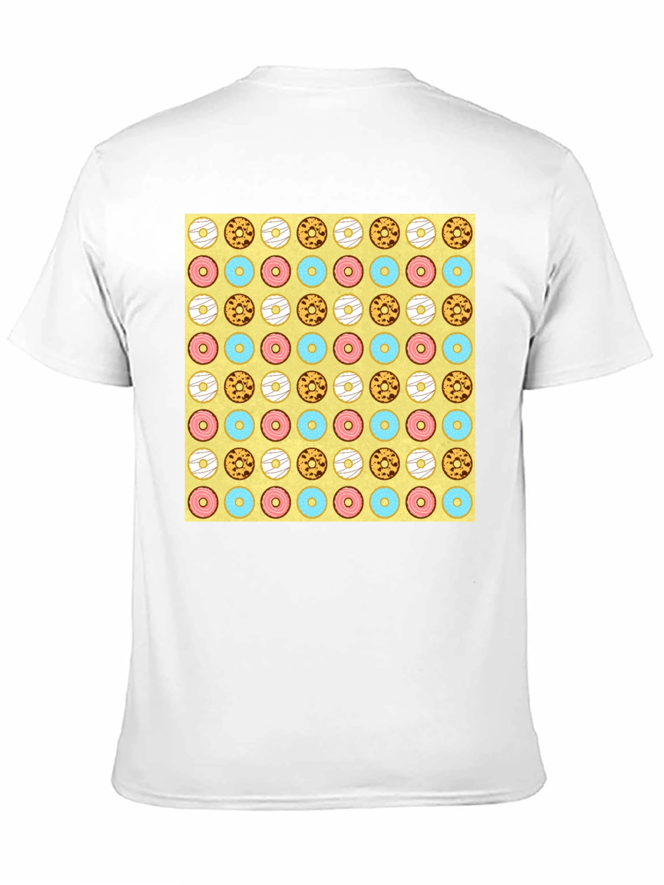 Donut Pattern T-Shirt - Fun & Unique Design