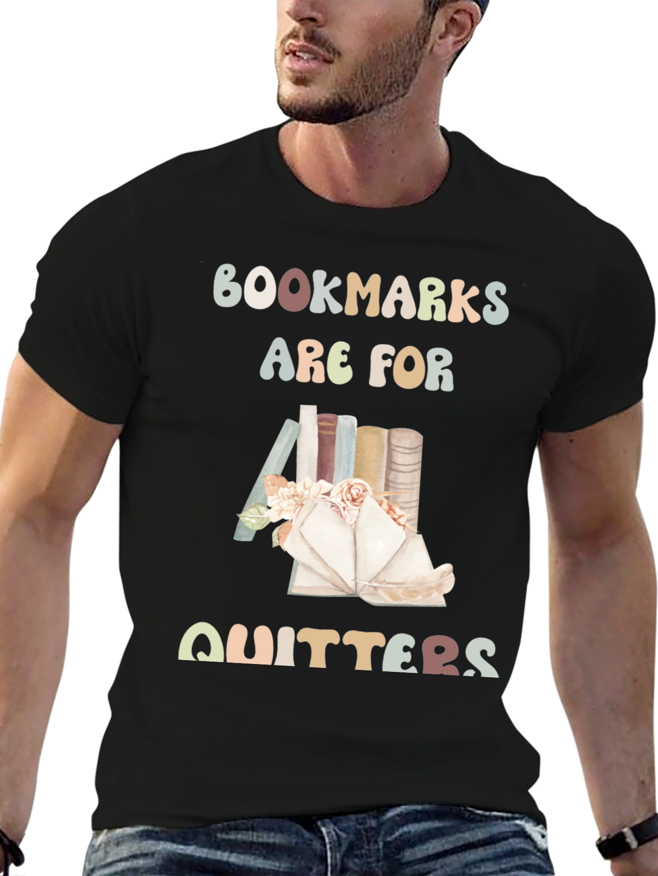 Bookworms are for Quitters Graphic Tee