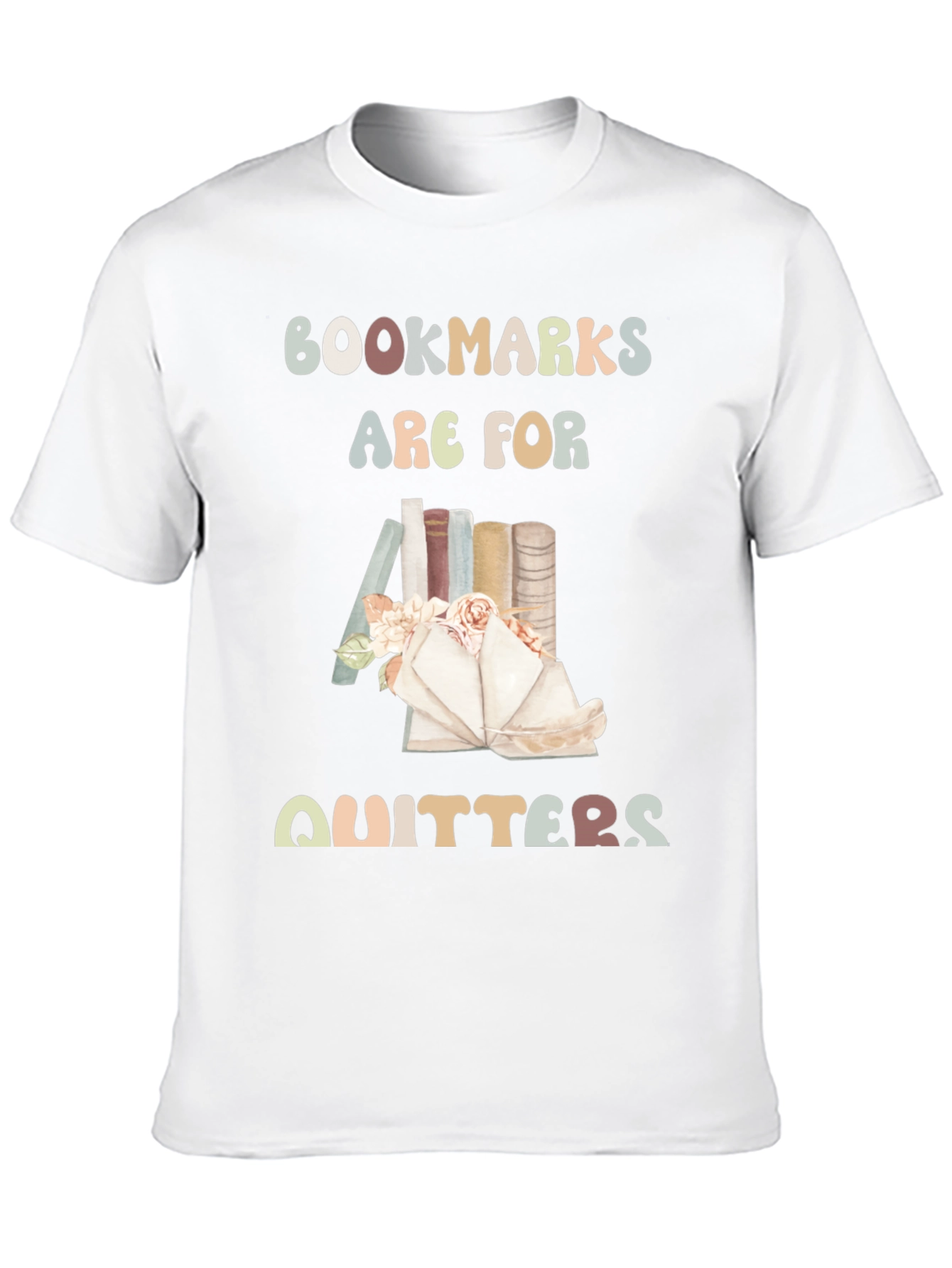 Bookworms are for Quitters Graphic Tee