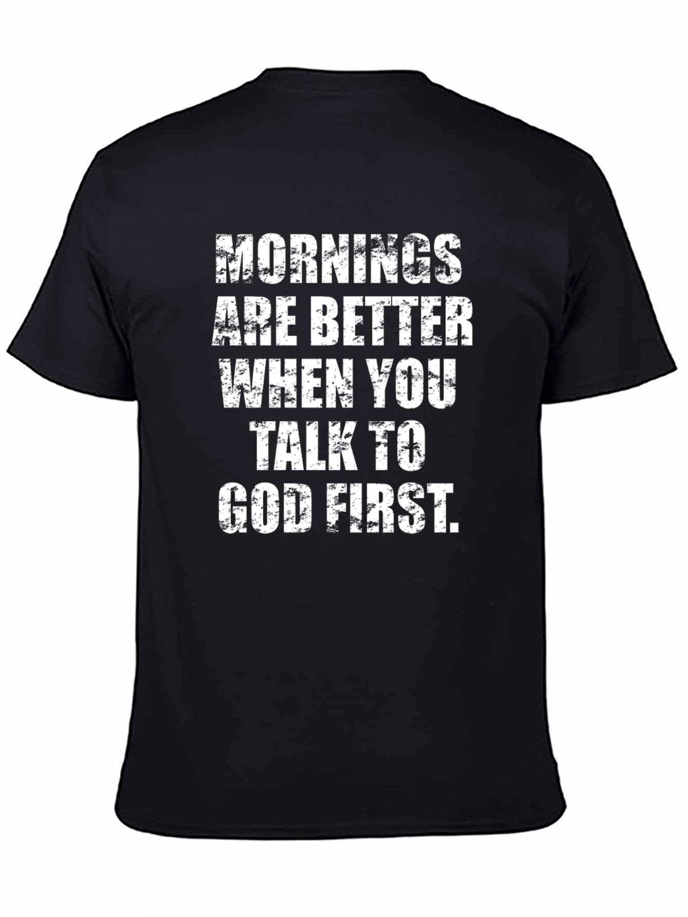 Morning Talk T-Shirt - Mens Christian Tee