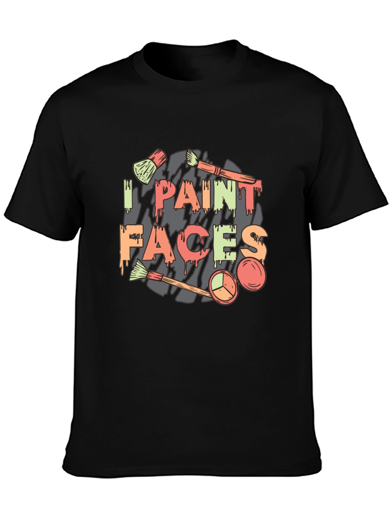 I Paint Faces Graphic Tee