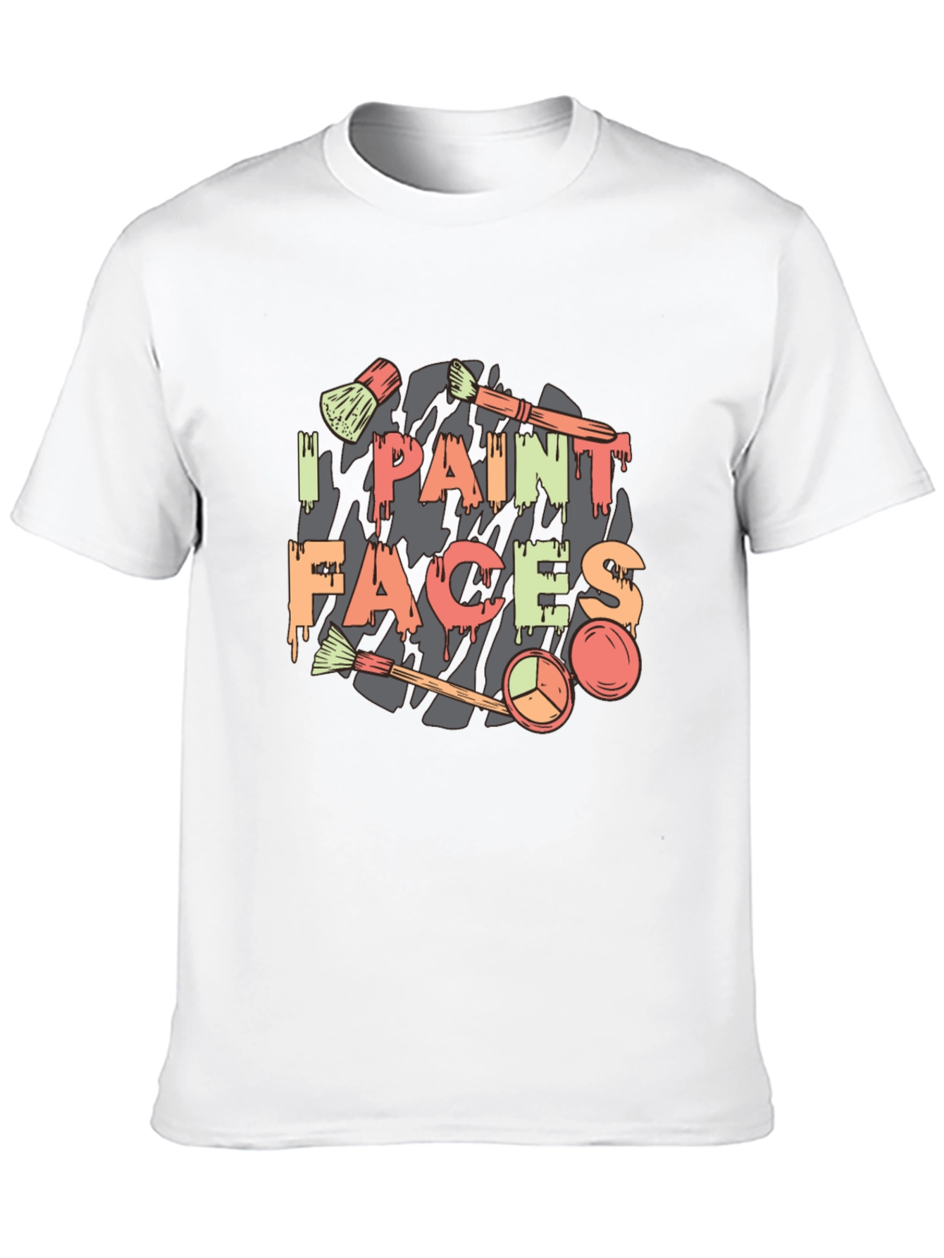 I Paint Faces Graphic Tee