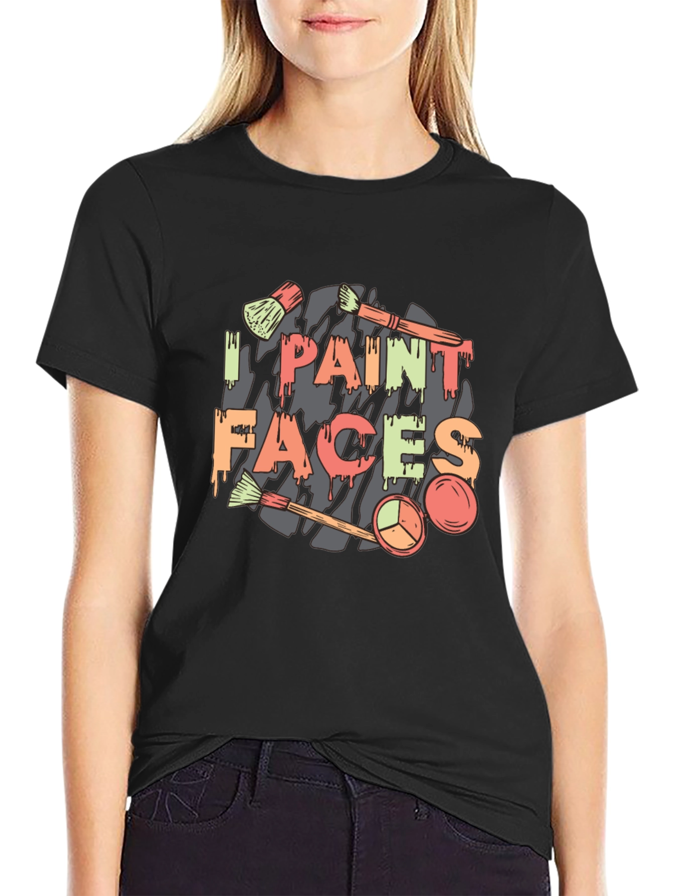 I Paint Faces Graphic Tee