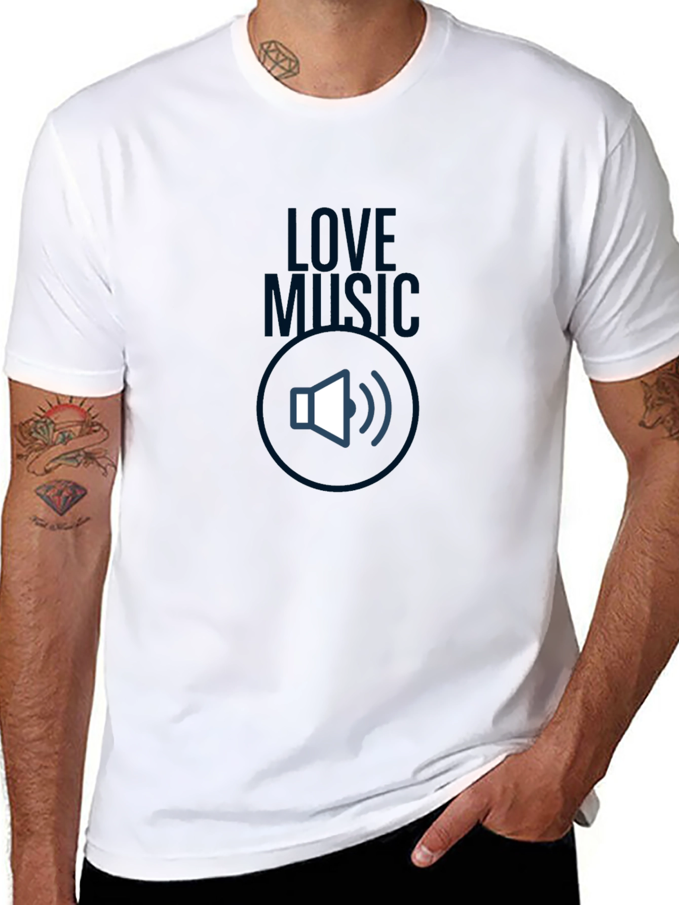 Love Music T-Shirt - Stylish Graphic Tee