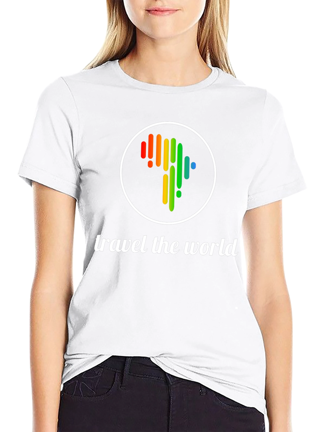 Travel the World Rainbow Africa Tee
