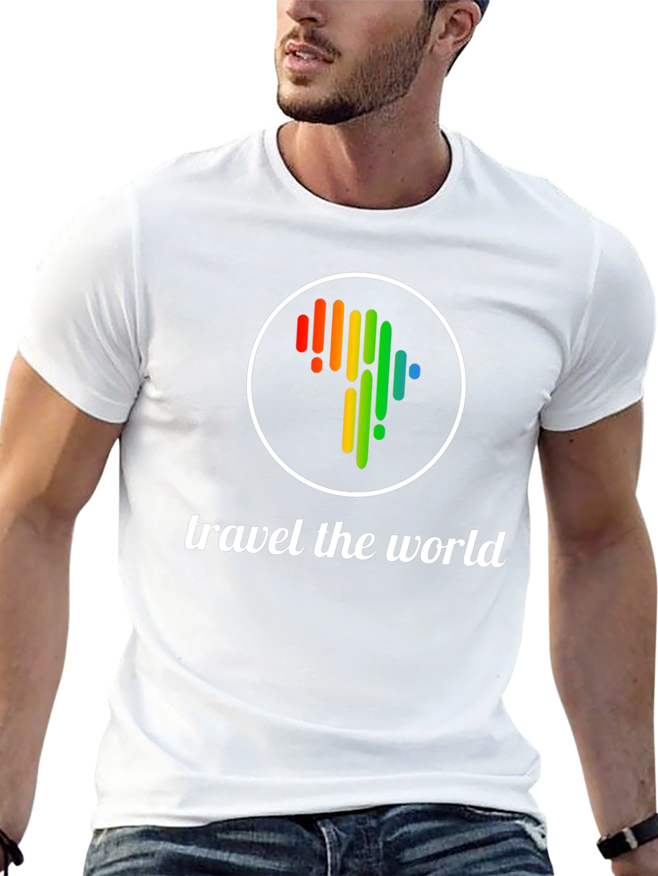 Travel the World Rainbow Africa Tee
