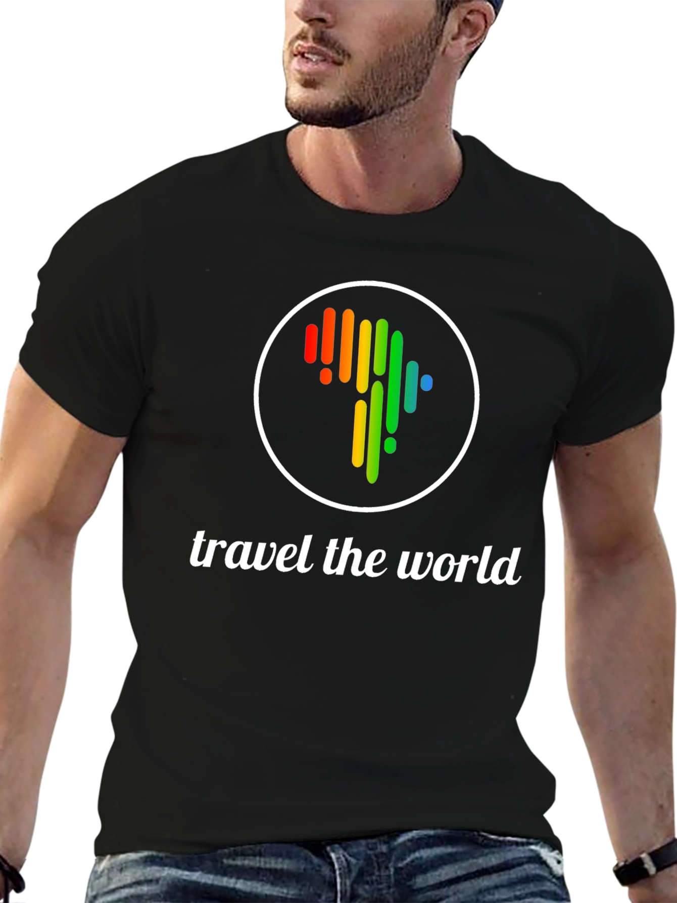 Travel the World Rainbow Africa Tee