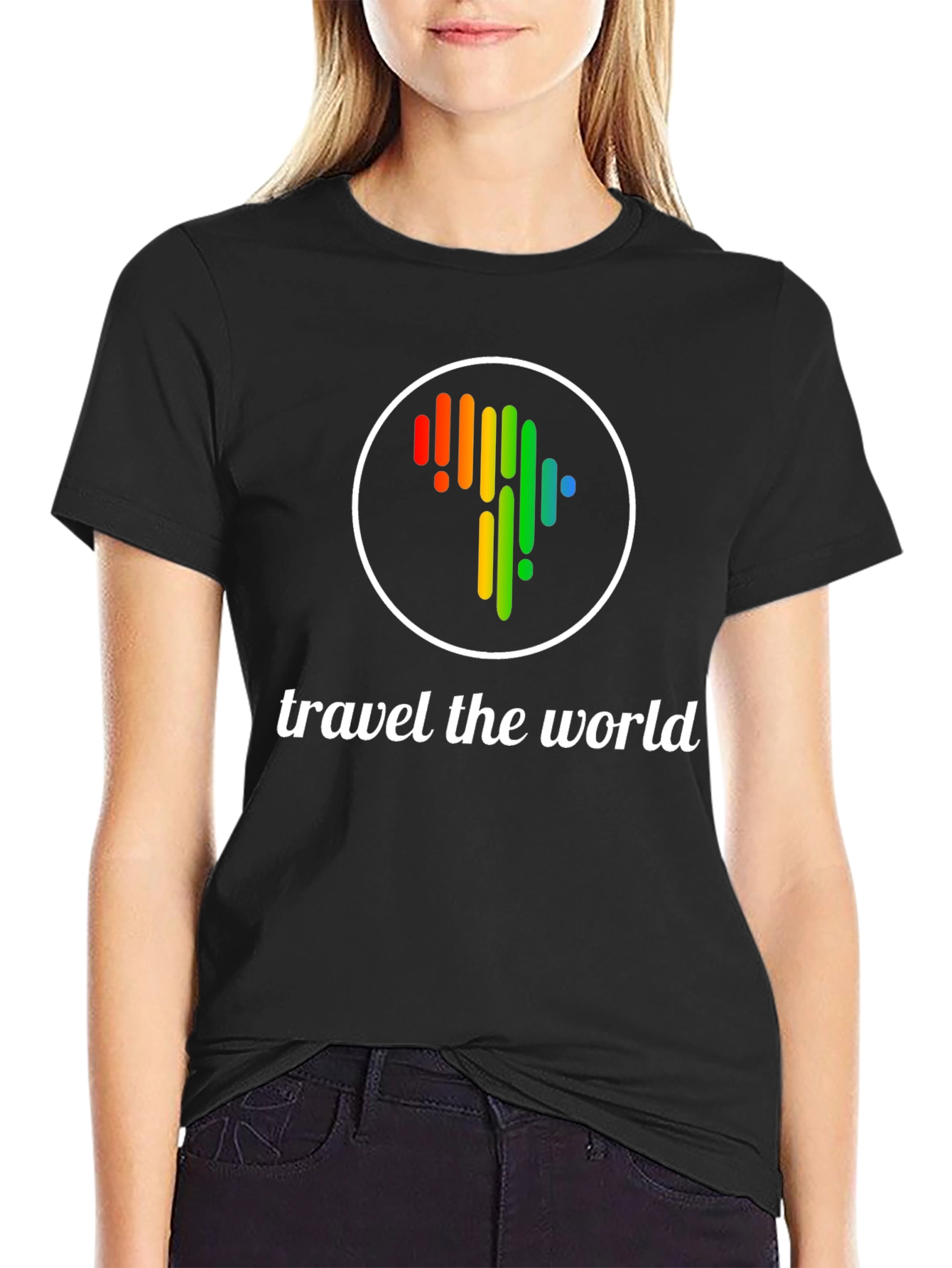 Travel the World Rainbow Africa Tee
