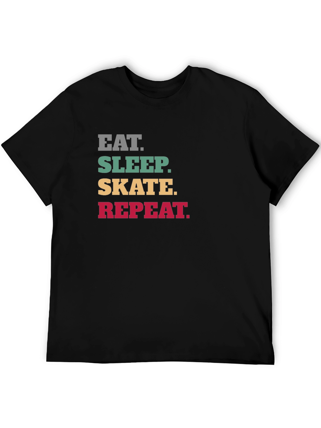 Eat Sleep Skate Repeat Graphic T-Shirt