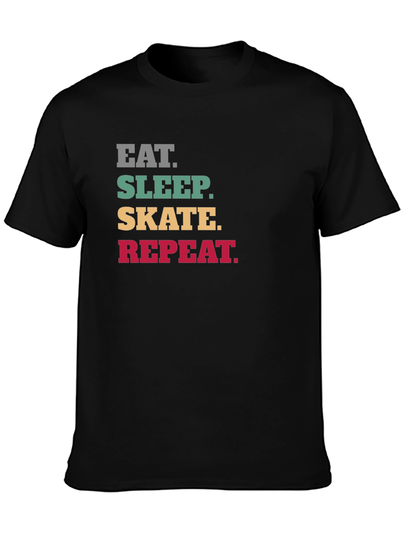 Eat Sleep Skate Repeat Graphic T-Shirt