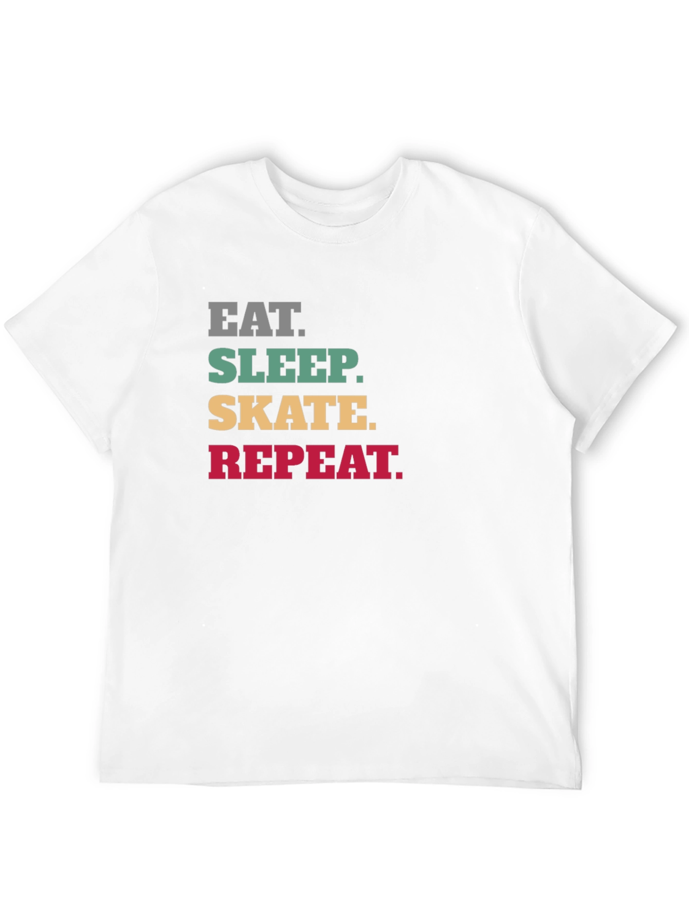 Eat Sleep Skate Repeat Graphic T-Shirt