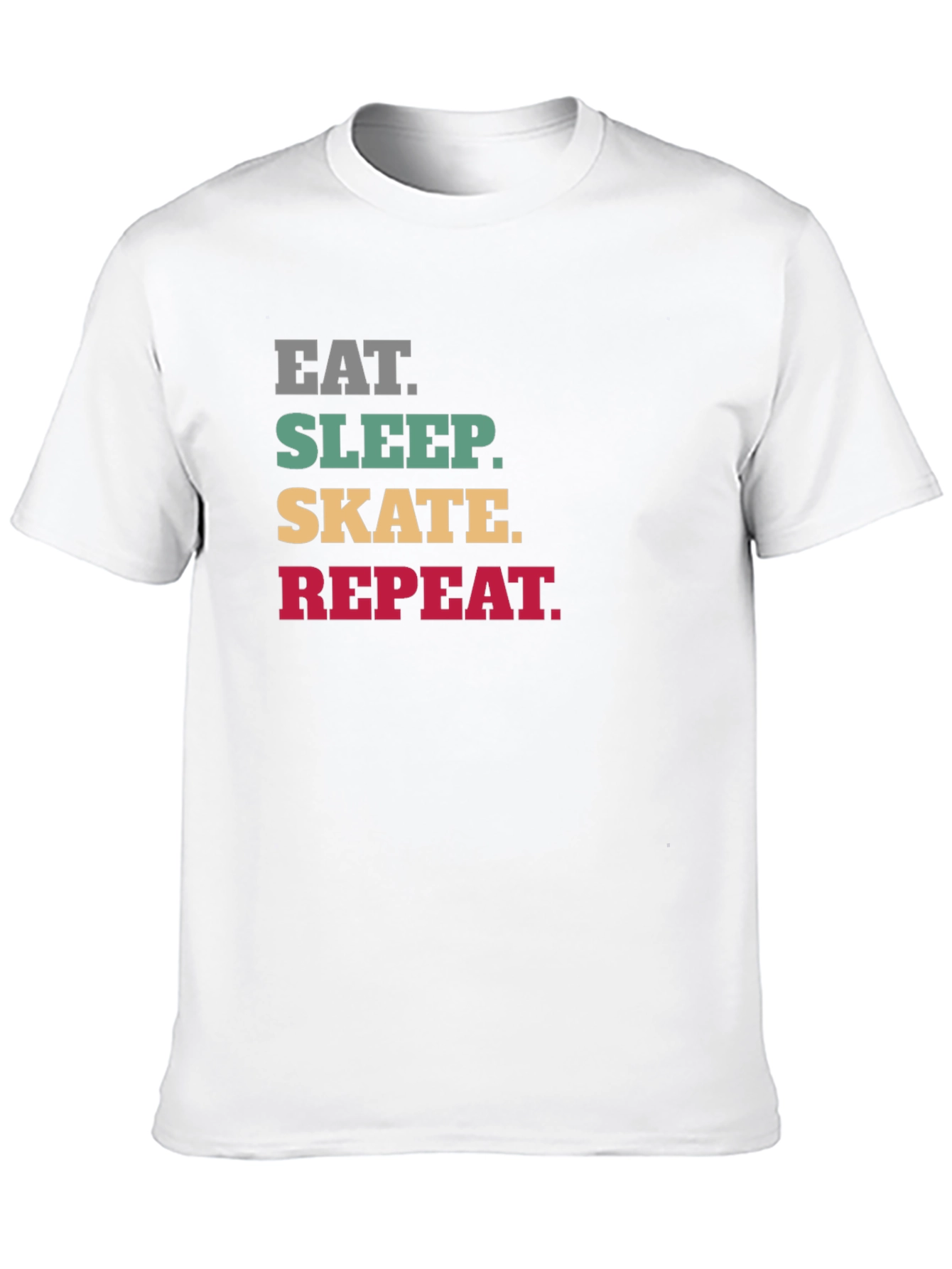 Eat Sleep Skate Repeat Graphic T-Shirt