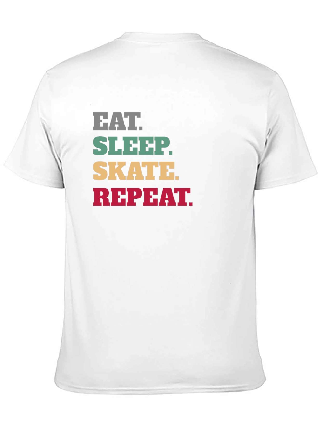 Eat Sleep Skate Repeat Graphic T-Shirt