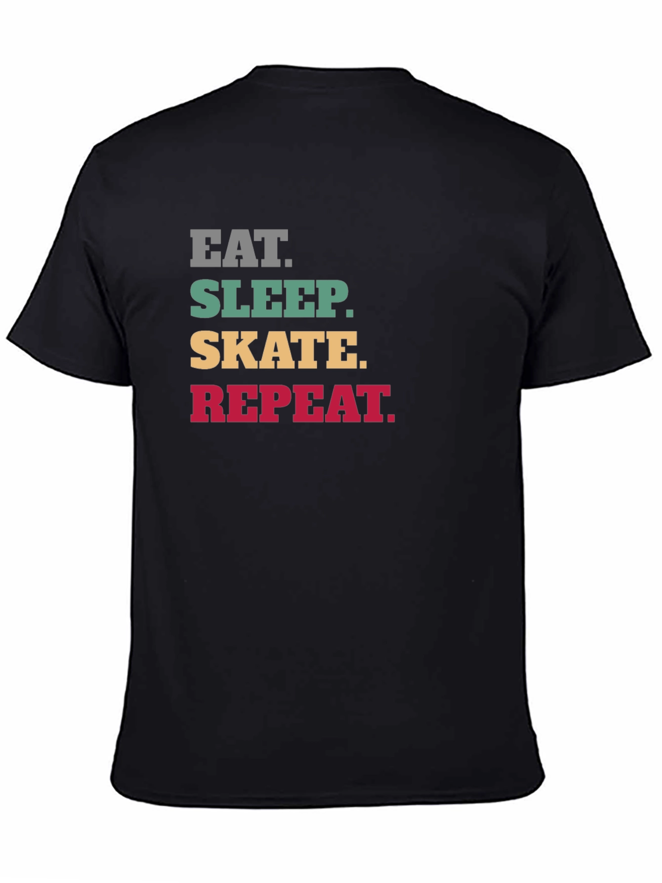 Eat Sleep Skate Repeat Graphic T-Shirt