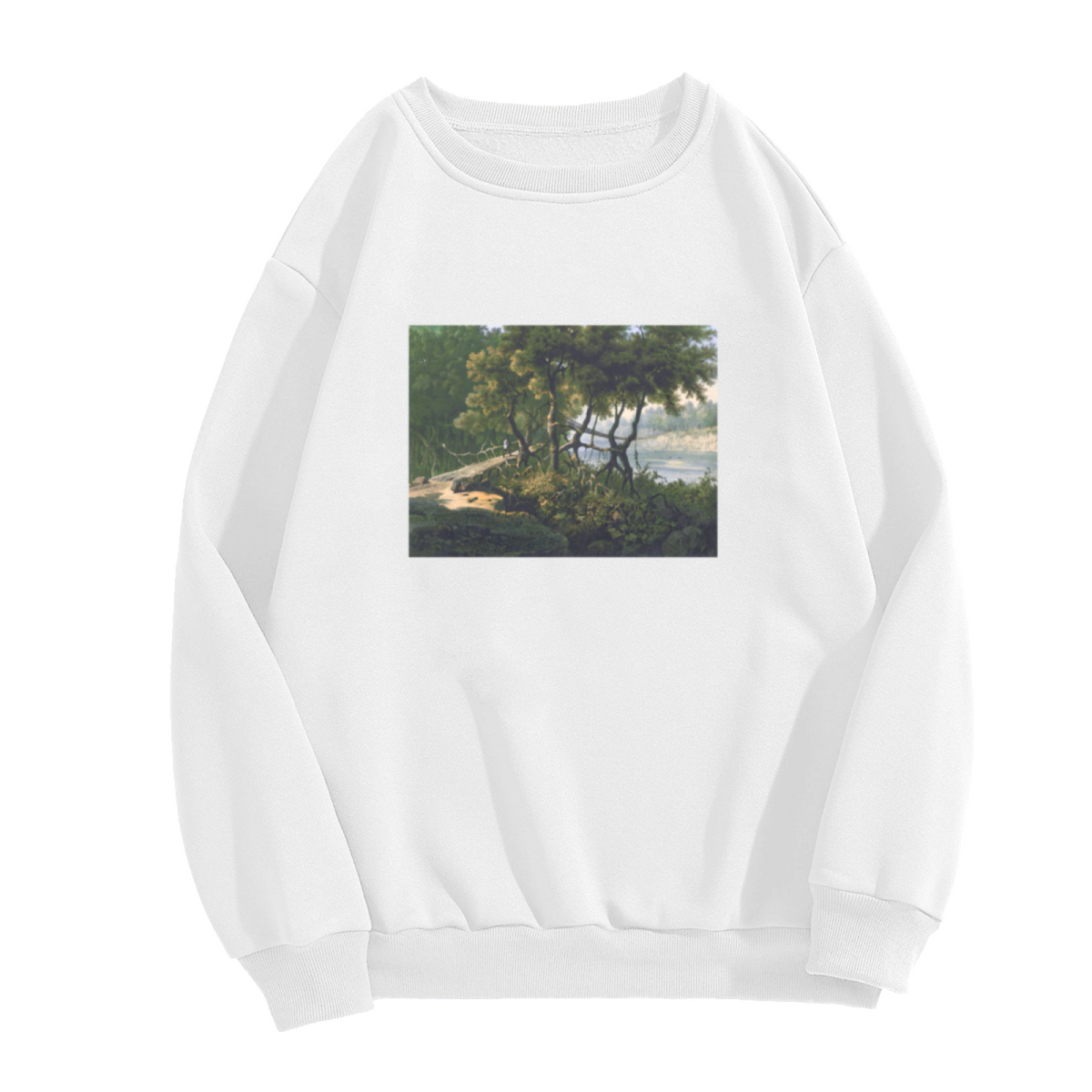 Tree & Peace Graphic ԲÁìÎÀÒÂ - Unique Design Pullover Sweatshirt