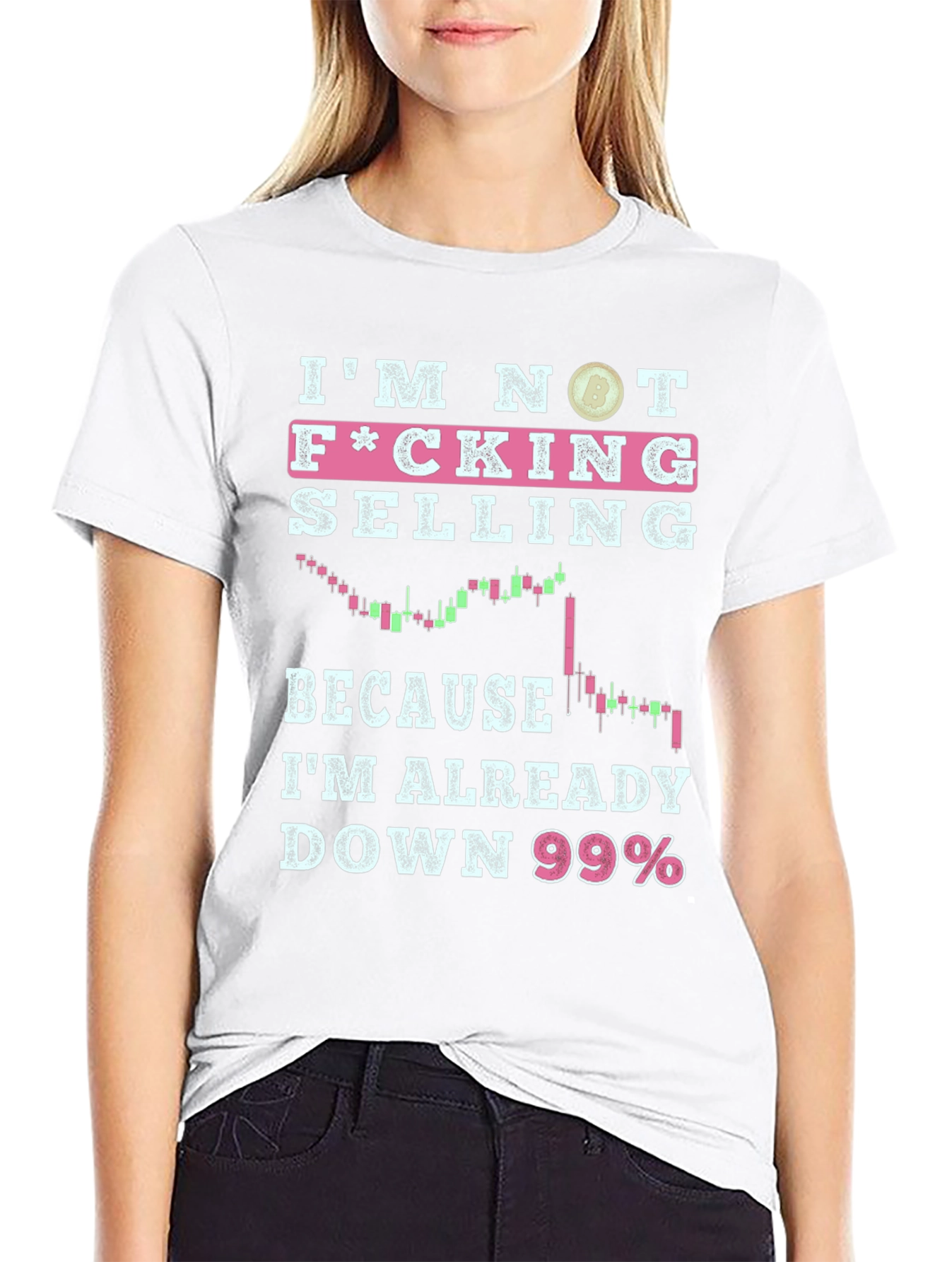 Im Not Selling Down 99% Graphic Tee